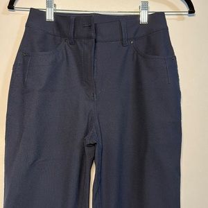 Lululemon high rise slim trouser (Navy)